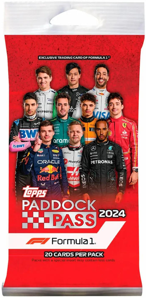2024 Topps Paddock Pass Formula 1 F1 Jumbo Value Pack