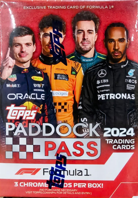 2024 Topps Paddock Pass F1 Formula 1-6-Pack Blaster