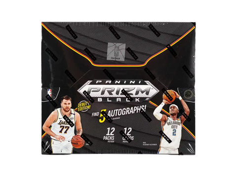 2024/25 Panini Prizm Black Basketball Hobby