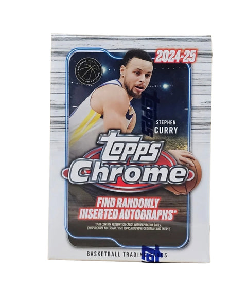 2024/25 Topps Chrome Basketball 8-Pack Blaster