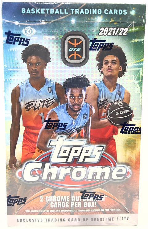 2021/22 Topps Chrome Overtime Elite Basketball Hobby