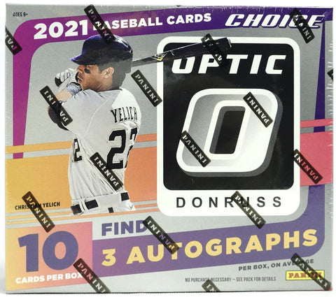 2021 Panini Donruss Optic Baseball Hobby Choice