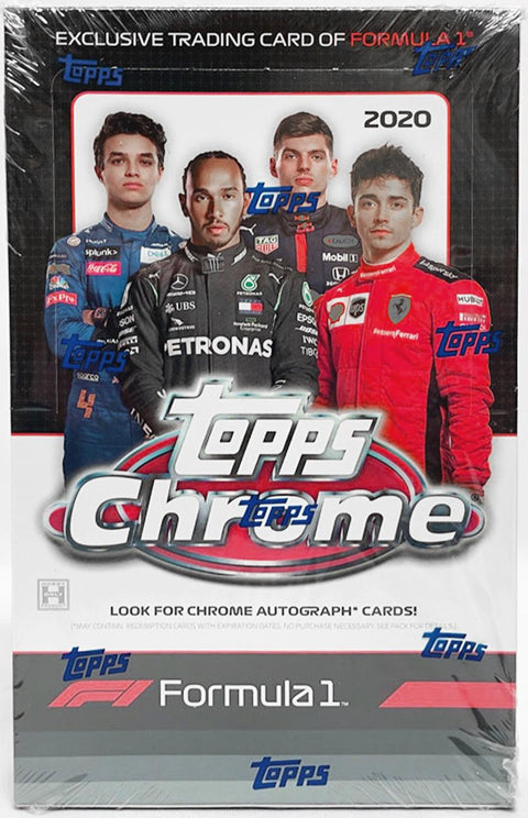 2020 Topps Chrome F1 Formula 1 Racing Hobby