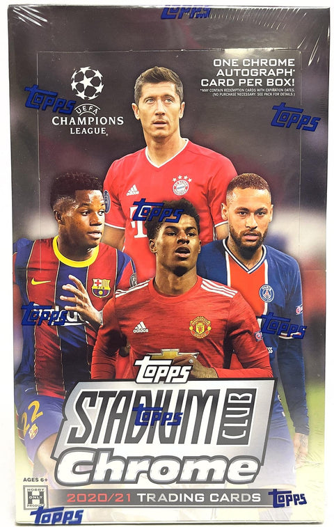 2020/21 Topps UEFA Stadium Club Chrome Soccer Hobby