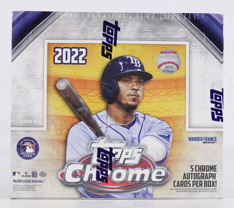2022 Topps Chrome Baseball Hobby Jumbo