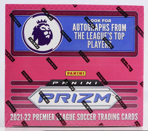 2021/22 Panini Prizm Premier League EPL Soccer Retail 24-Pack
