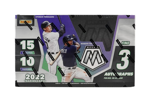 2022 Panini Mosaic Baseball Hobby