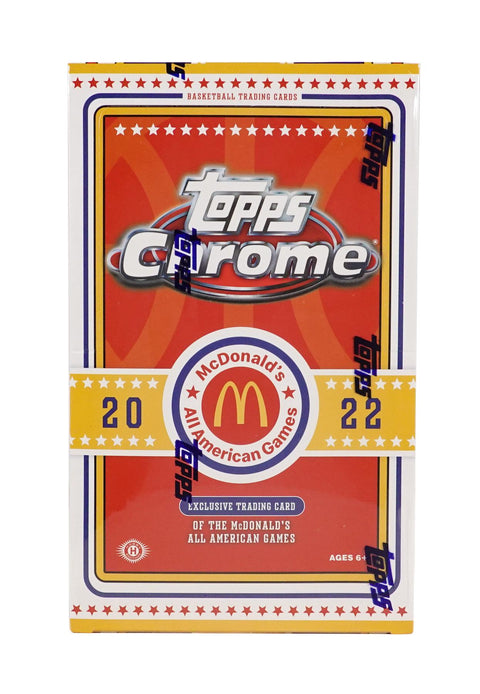 2022 Topps McDonald's All American Chrome Basketball Hobby
