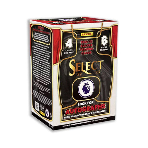 2022/23 Panini Select Premier League EPL Soccer 6-Pack Blaster Box