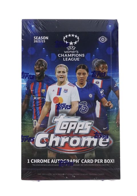 2022/23 Topps Chrome UEFA Women's Champions League Soccer Hobby