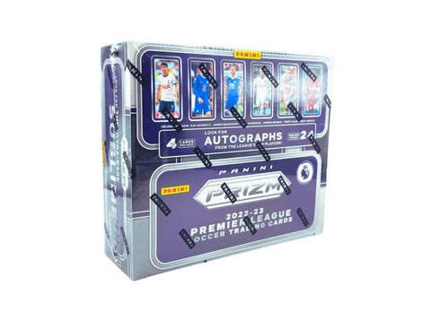 2022/23 Panini Prizm Premier League EPL Soccer Retail 24-Pack Box