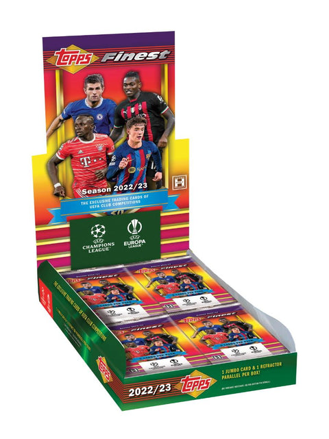 2022/23 Topps Finest Flashbacks UEFA Club Competitions Soccer Hobby