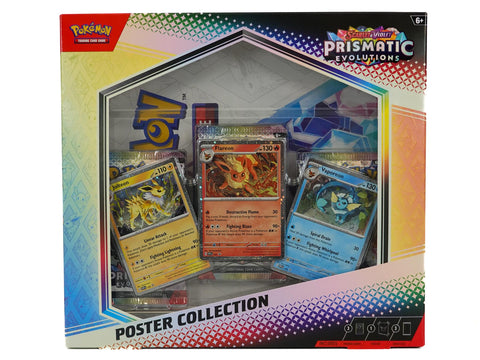 Pokemon Scarlet & Violet: Prismatic Evolutions Poster Collection