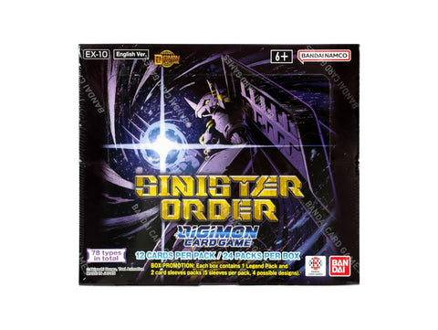 Digimon Sinister Order Booster