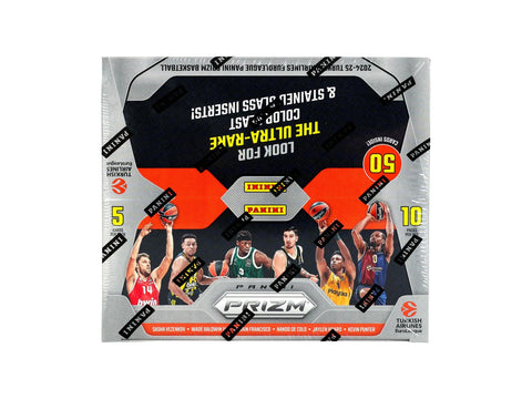 2024/25 Panini Prizm Turkish Airlines EuroLeague Basketball Hobby