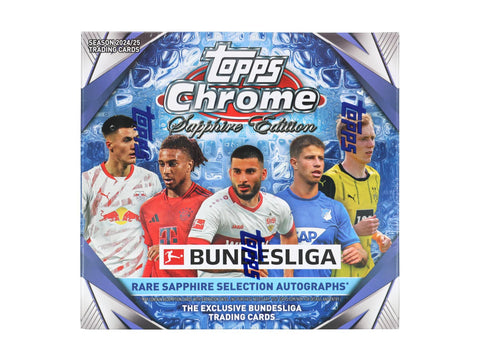 2024/25 Topps Chrome Bundesliga Sapphire Edition Soccer
