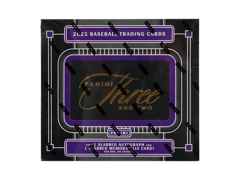 2025 Panini Three and Two Baseball Hobby