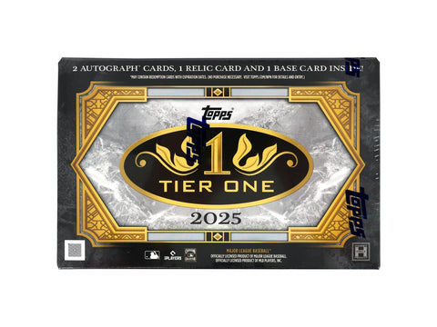 2025 Topps Tier One Baseball Hobby