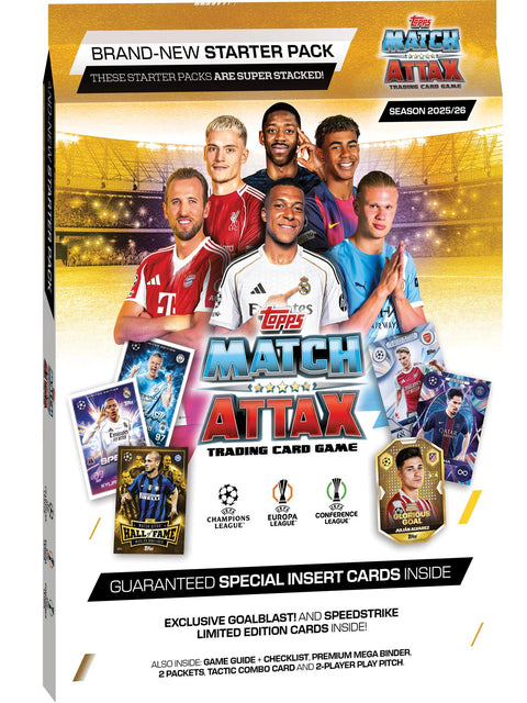 2025/26 Topps Match Attax UEFA Champions League Soccer Starter Pack