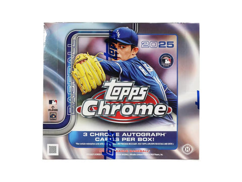 2025 Topps Chrome Baseball Hobby Jumbo
